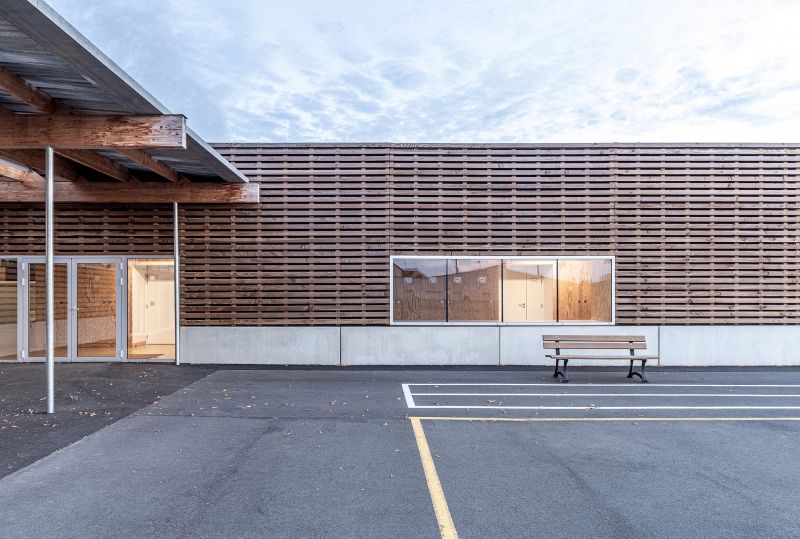[Onze04 Architectes + Tristan Brisard architecte - School, Ambrières-Les-Vallées (53), FR - IMG 2]
