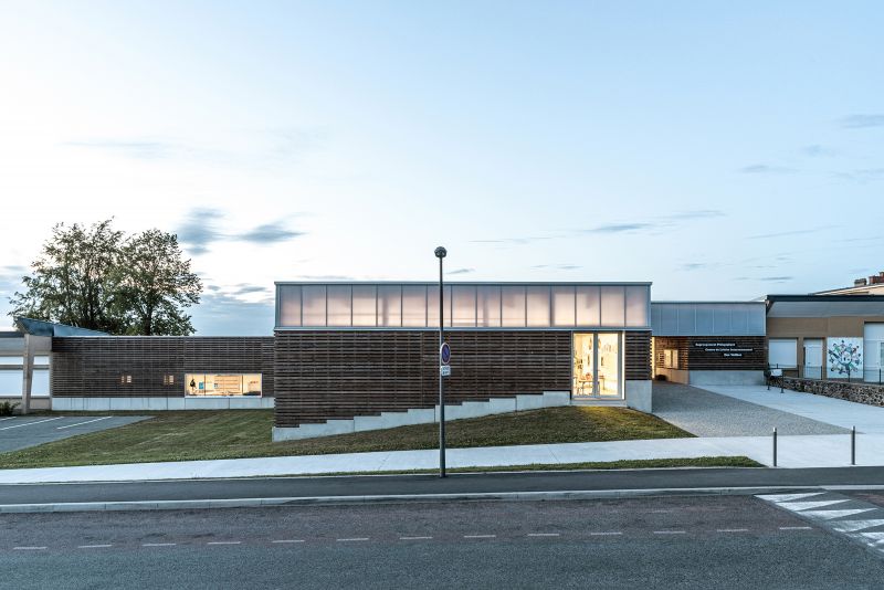 [Onze04 Architectes + Tristan Brisard architecte - School, Ambrières-Les-Vallées (53), FR - IMG 5]